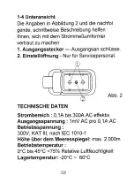 Preview for 21 page of Iso-Tech ICA 15 Operator'S Manual