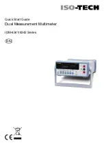 Iso-Tech IDM-8341 Series Quick Start Manual preview