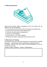 Preview for 14 page of Iso-Tech ILCM 03A Instruction Manual