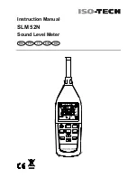 Iso-Tech SLM 52N Instruction Manual preview