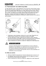 Preview for 122 page of Iso Kemper MaxiFil Operating Instructions Manual