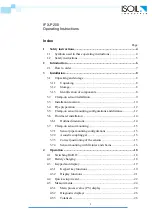 Preview for 2 page of ISOIL ISOFLUX IFX-P200 User Manual