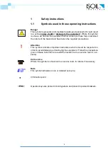 Preview for 4 page of ISOIL ISOFLUX IFX-P200 User Manual