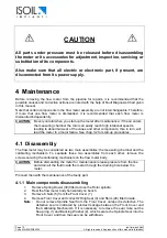 Предварительный просмотр 11 страницы ISOIL SBM 32 CF Manual