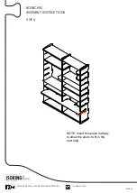 Предварительный просмотр 5 страницы ISOKING at home FLORENCE BEDSIDE TABLE Assembly Instructions Manual