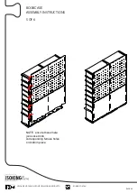 Предварительный просмотр 7 страницы ISOKING at home FLORENCE BEDSIDE TABLE Assembly Instructions Manual