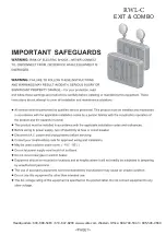 Preview for 1 page of Isolite RWL-C EXIT Installation Instructions