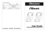 iSolution iBeat User Manual preview