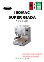 Isomac Giada Manual preview