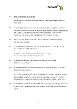 Preview for 4 page of ISOMET RFA0110-4 Series Instruction Manual