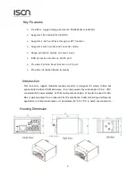 Предварительный просмотр 2 страницы ISON IS-DF102 Series Quick Installation Manual