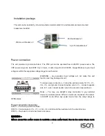 Предварительный просмотр 4 страницы ISON IS-DF306P Series Quick Installation Manual