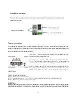 Предварительный просмотр 2 страницы ISON IS-DF308P Series Quick Installation Manual