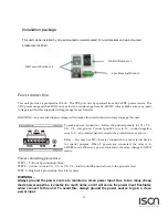 Предварительный просмотр 4 страницы ISON IS-DG306P Series Quick Installation Manual