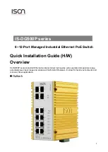 ISON IS-DG500P Series Quick Installation Manual предпросмотр