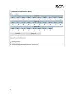 Предварительный просмотр 20 страницы ISON IS-RG528 Series Web Configuration Tool Manual