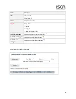 Предварительный просмотр 29 страницы ISON IS-RG528 Series Web Configuration Tool Manual