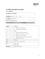 Предварительный просмотр 33 страницы ISON IS-RG528 Series Web Configuration Tool Manual