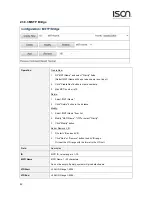Предварительный просмотр 42 страницы ISON IS-RG528 Series Web Configuration Tool Manual
