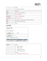 Предварительный просмотр 85 страницы ISON IS-RG528 Series Web Configuration Tool Manual