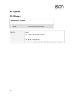 Предварительный просмотр 100 страницы ISON IS-RG528 Series Web Configuration Tool Manual