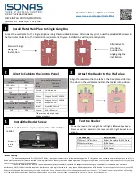 Isonas Pure IP Wiegand Reader Quick Installation Instructions preview