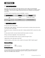 Preview for 3 page of Isotech ITS-90 User Maintenance Manual/Handbook