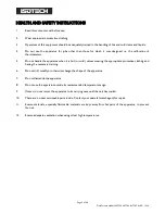 Preview for 5 page of Isotech M17705 User Maintenance Manual/Handbook