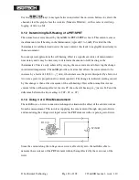 Preview for 21 page of Isotech milliK User Maintenance Manual/Handbook