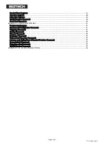 Preview for 3 page of Isotech TTI 7 PLUS User Maintenance Manual/Handbook