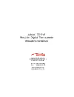 Preview for 1 page of Isotech TTI-7-R Operator'S Handbook Manual