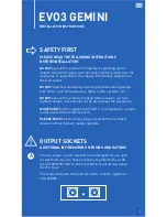 Preview for 1 page of Isotek EVO3 GEMINI Installation Instructions Manual