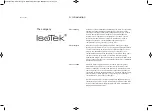 Preview for 3 page of Isotek EVO3 GENESIS ONE Instruction Manual