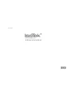 Isotek EVO3 Solus Instruction Manual preview