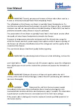 Preview for 39 page of Isotherm CR 130 Installation And Usage Instructions