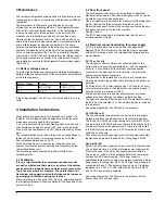 Preview for 4 page of Isotherm CR 195 Installation And Operating Instructions Manual