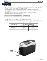 Предварительный просмотр 14 страницы Isotherm TB15-TB18 Instructions For Use Manual