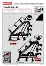 Isotra Plisse PL 32 Assembly Manual предпросмотр