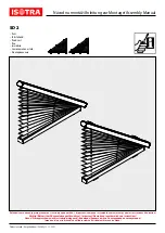 Предварительный просмотр 1 страницы Isotra Plisse SD 2 Assembly Manual