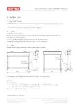 Предварительный просмотр 1 страницы Isotra SCREEN GW Measurement And Assembly Manual