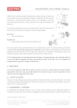 Предварительный просмотр 11 страницы Isotra SCREEN GW Measurement And Assembly Manual