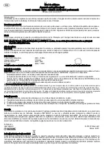 Preview for 8 page of Isotronic 66971 Instructions For Use Manual