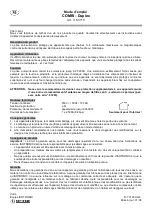 Preview for 2 page of Isotronic COMBI-Duplex Instructions For Use