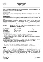 Preview for 5 page of Isotronic COMBI-Duplex Instructions For Use