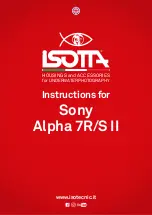 Isotta ALPHA 7R/S II Instructions Manual предпросмотр