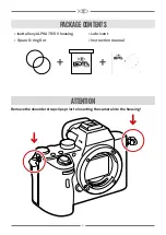 Предварительный просмотр 8 страницы Isotta ALPHA 7R/S II Instructions Manual