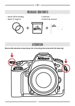 Preview for 8 page of Isotta ALPHA 7RIII Instructions Manual