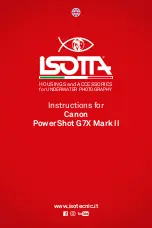 Isotta G7XMII Instructions Manual preview