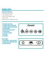 Предварительный просмотр 3 страницы ISOUND 5302 Sonic Waves User Manual