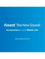 Предварительный просмотр 20 страницы ISOUND 5302 Sonic Waves User Manual